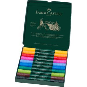 Faber-Castell Albrecht Dürer set de marqueurs aquarelle - 10 stylos Faber-Castell Albrecht Dürer set de marqueurs aquarelle - 10 stylos