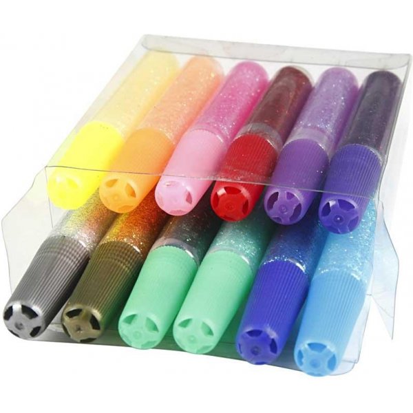 Colle paillete - 12 x 10 ml