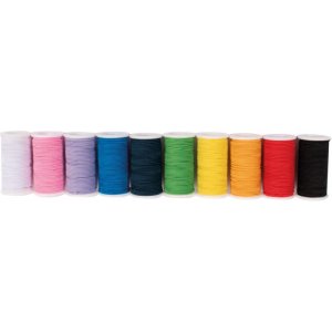 Cordons élastiques 1 mm 10 x 5 m Cordons élastiques 1 mm 10 x 5 m