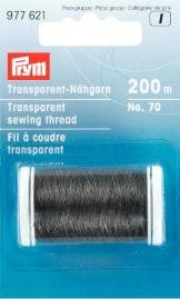 Fil à coudre transparent foncé 200 m Fil à coudre transparent foncé 200 m