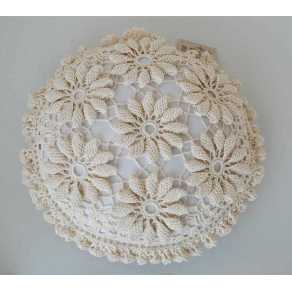 Patrons au crochet - Coussins au crochet en dentelle