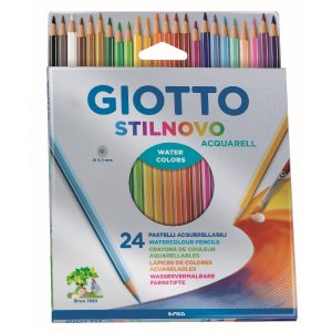 Crayons aquarelle Giotto Stilnovo - paquet de 24 Crayons aquarelle Giotto Stilnovo - paquet de 24