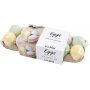 Oeufs en plastique - couleurs pastel - 12 pcs