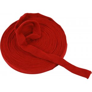 Tissu tricoté tubulaire - L22 mm - Rouge Noël - 10 m Tissu tricoté tubulaire - L22 mm - Rouge Noël - 10 m