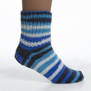 Fil Viking Raggen 150g - Bleu/anthracite/naturel (729) Fil Viking Raggen 150g - Bleu/anthracite/naturel (729)