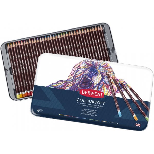 Derwent Colorsoft - 36 crayons