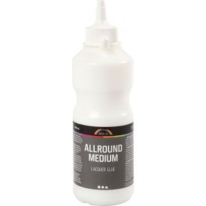 Vernis colle tout terrain médium - 500 ml Vernis colle tout terrain médium - 500 ml