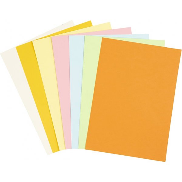 Carton pastel - couleurs pastel - A4 - 210 feuilles
