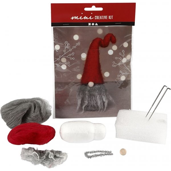 Mini Kit DIY - elfe  barbe grise