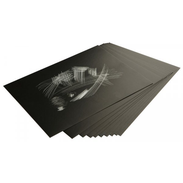 Feuille  gratter Argent