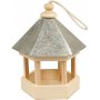 Table  oiseaux avec toit en zinc
