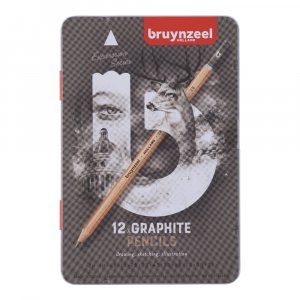 Crayons graphite bruynzeel - 12 crayons Crayons graphite bruynzeel - 12 crayons