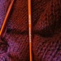 Image client Aiguilles circulaires "Rouge" - 80cm/6,5mm