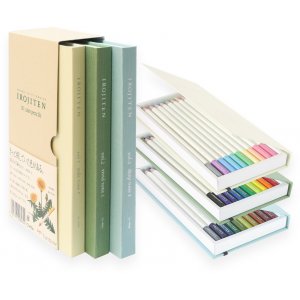 Crayons de couleur Tombow Irojiten Rainforest, bo�te de 30