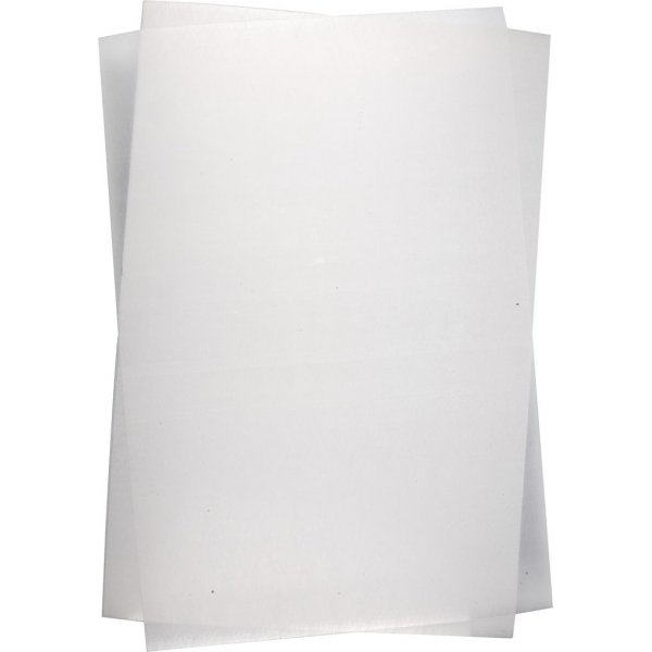 Feuille plastique rtractable - Transparent brillant - 100 feuilles