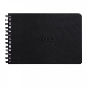 Livre d'art Rhodia Touch, format paysage, technique mixte. Livre d'art Rhodia Touch, format paysage, technique mixte.