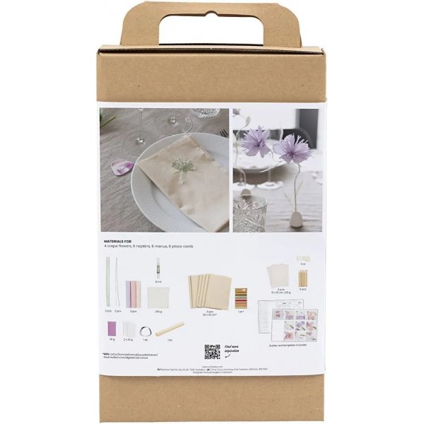 Kit DIY Dco de table, couleurs pastel