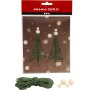 Mini Kit DIY - Sapin de Nol en macram