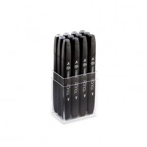 Touch Twin Marker 12pcs - Gris Froid Touch Twin Marker 12pcs - Gris Froid