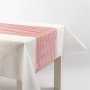 Chemin de table - rouge - 10 m