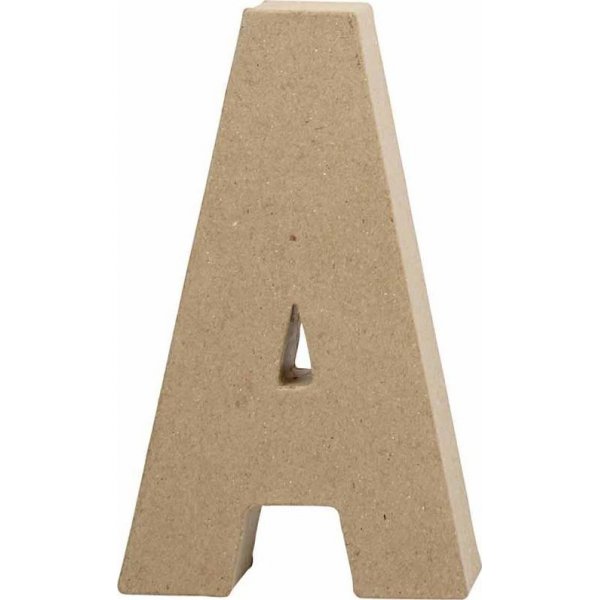 Lettre en carton - A - 5 cm