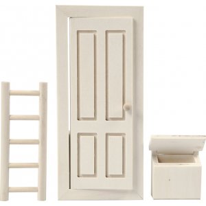 Porte - boîte aux lettres et échelle Porte - boîte aux lettres et échelle