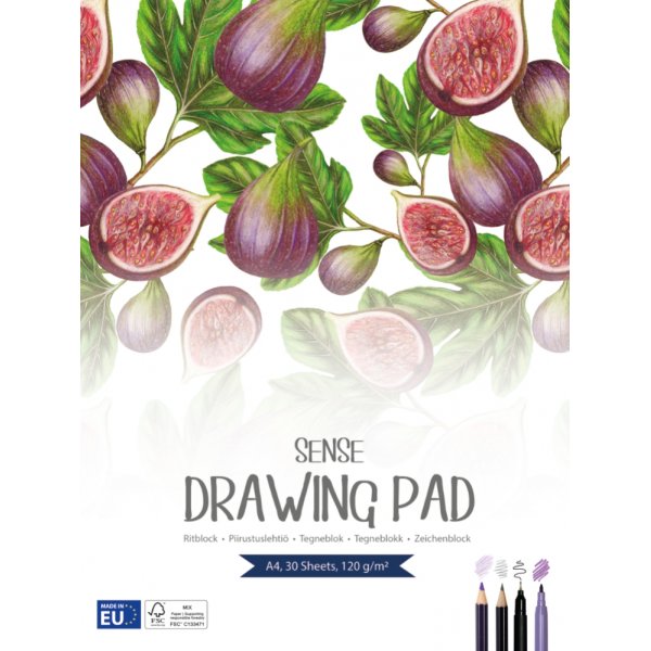 Bloc à dessin Sense 120g - A4 Bloc à dessin Sense 120g - A4