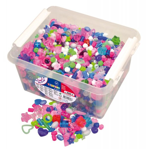 Perles en plastique  l\\\'arrire