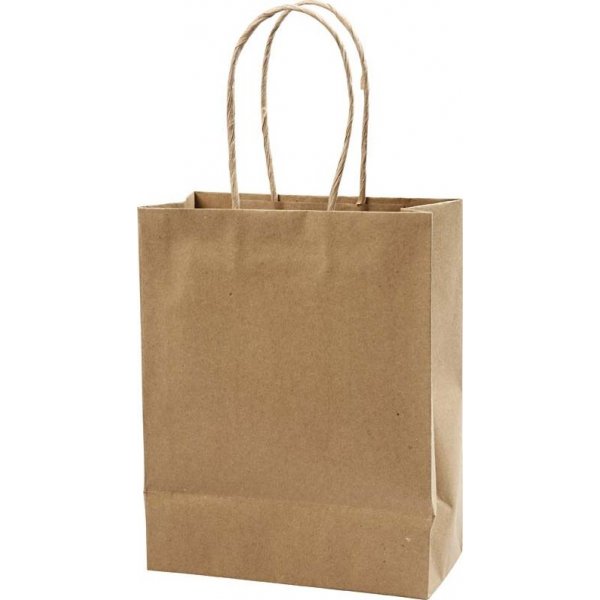 Sacs en papier - marron - 10 pcs