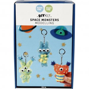 Kit DIY - Des extraterrestres en porte-clés Kit DIY - Des extraterrestres en porte-clés