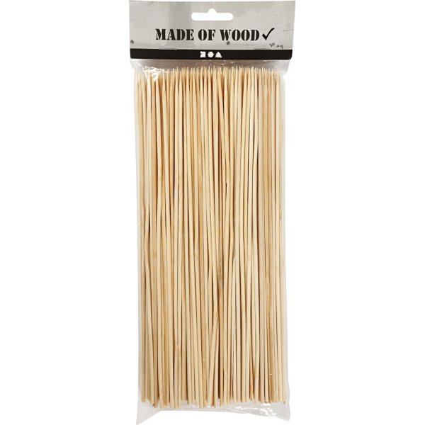 Btons de bambou - troits - 200 pcs