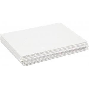 Carton mousse - blanc - A4 - 10 feuilles Carton mousse - blanc - A4 - 10 feuilles