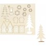 Figurines en bois  faire soi-mme - maisons - bois - cerf