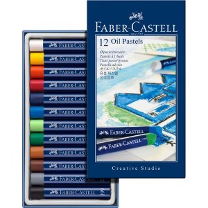 Set de pastels à l'huile Goldfaber Set 12 Crayons Set de pastels à l'huile Goldfaber Set 12 Crayons
