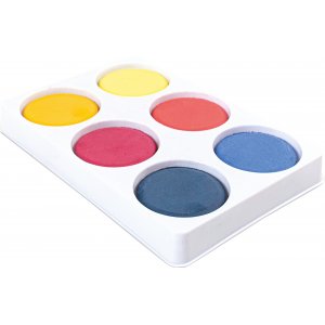 Rondelles de couleurs en palette - couleurs chaudes et froides Rondelles de couleurs en palette - couleurs chaudes et froides