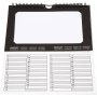 Calendrier perptuel - 19 x 23 cm - 6 pcs