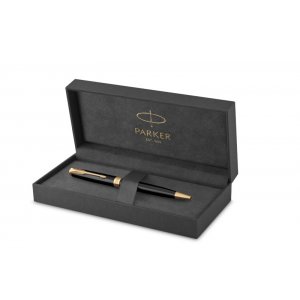 Stylo bille Parker - Sonnet Black Lacquer - Stylo bille GT - Moyen noir Stylo bille Parker - Sonnet Black Lacquer - Stylo bille GT - Moyen noir