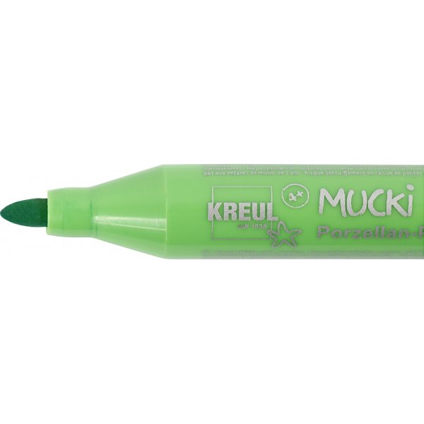 Mucki Marqueur pour verre et porcelaine - couleurs mlanges - 5 pcs