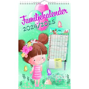 Calendrier familial - 6 colonnes - 18 mois Calendrier familial - 6 colonnes - 18 mois