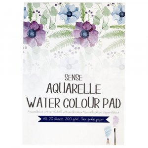 Bloc aquarelle Sense 200g - A5 Bloc aquarelle Sense 200g - A5