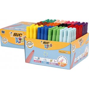 Marqueur Visa Color - 3 mm - Couleurs mélangées - 12 x 12 pcs Marqueur Visa Color - 3 mm - Couleurs mélangées - 12 x 12 pcs
