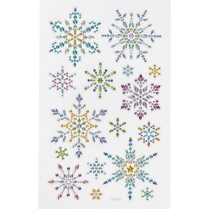 Autocollants diamant - flocons de neige Autocollants diamant - flocons de neige