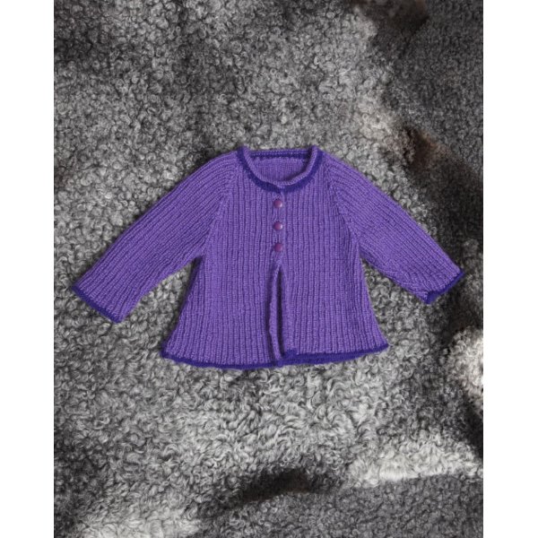 Patron de tricot - Cardigan, pull et bonnet en maille ctele