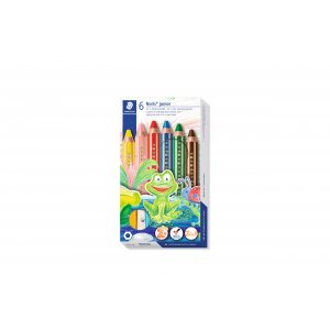 Crayons pour enfants Noris Junior 3 en 1 - 6 crayons Crayons pour enfants Noris Junior 3 en 1 - 6 crayons