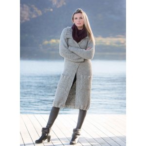 Patron tricot - Cardigan long (1309-4) Patron tricot - Cardigan long (1309-4)
