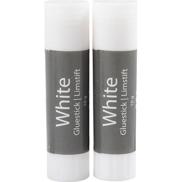 Bton de colle blanche 10 g - 2 pcs