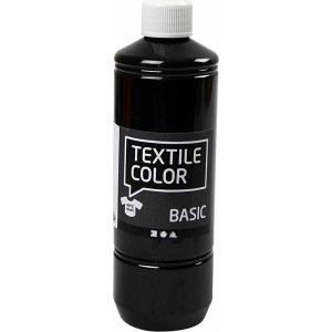 Colorant textile Textile Color - noir - 500 ml Colorant textile Textile Color - noir - 500 ml