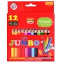 Crayons de couleur 1/2 Jumbo Sense - 12 crayons Crayons de couleur 1/2 Jumbo Sense - 12 crayons