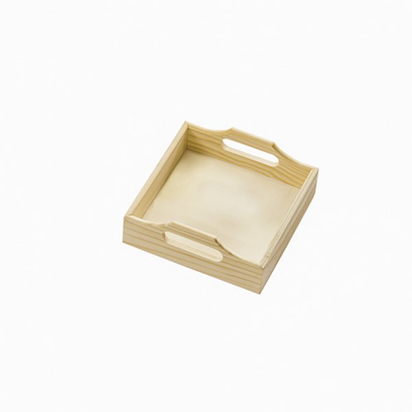 Plateaux en bois non trait