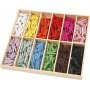 Mini pince  linge - couleurs mlanges - 12 x 24 pcs